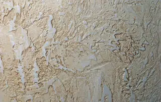 Golden venetian stucco wall texture background pattern